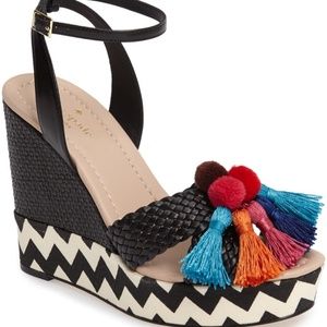 Kate Spade NY Multi-Color "Delancey" Wedge Sandal